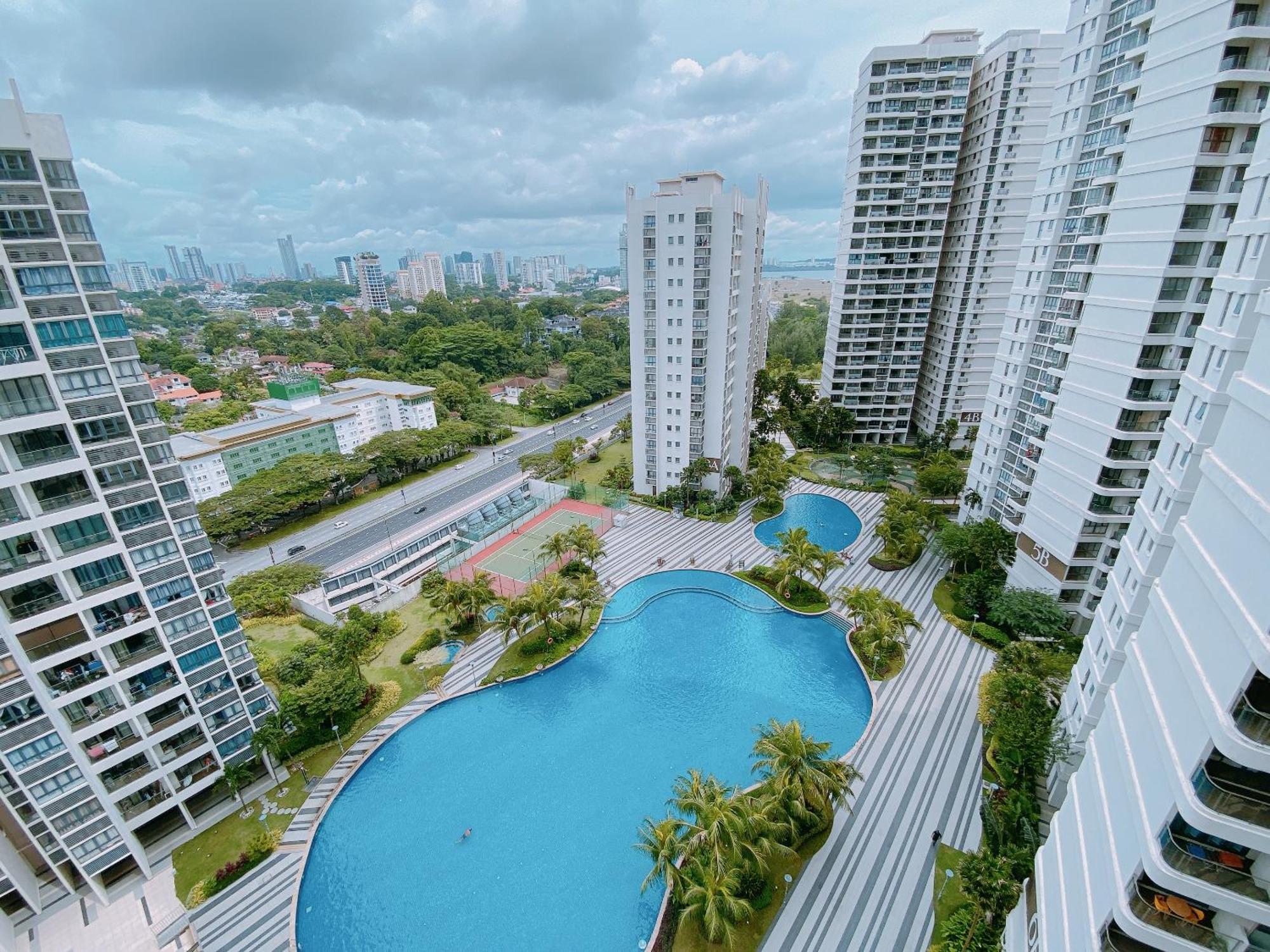 شقة Seafront Country Garden Danga Bay By Lions Bay جوهر بهرو الغرفة الصورة