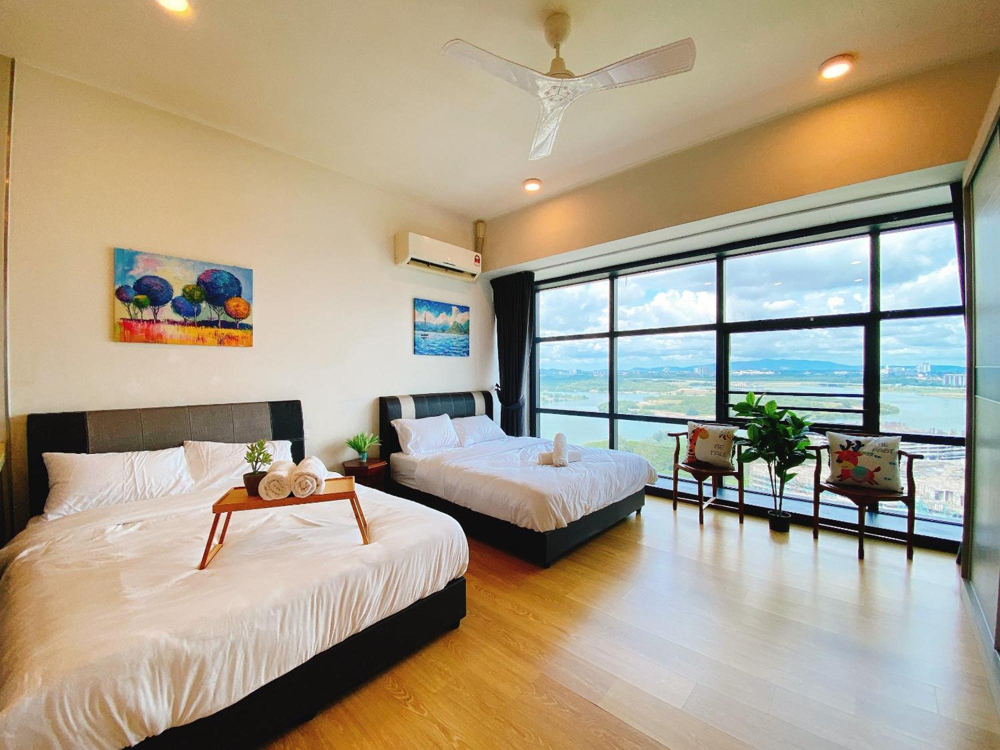 شقة Seafront Country Garden Danga Bay By Lions Bay جوهر بهرو الغرفة الصورة
