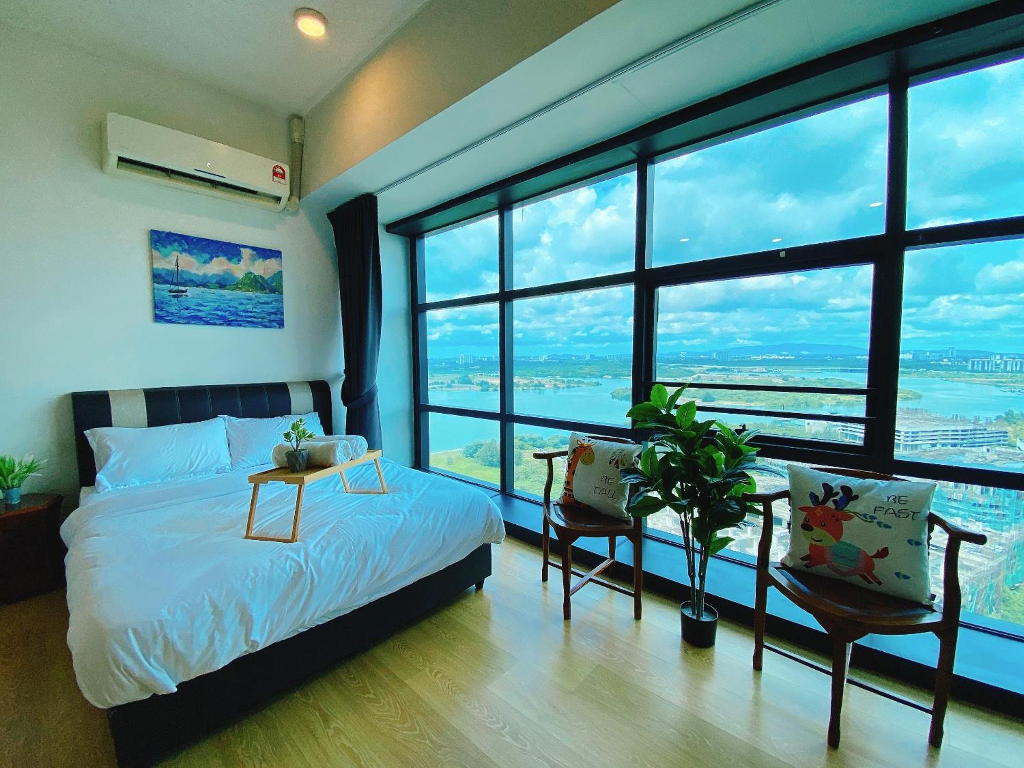 شقة Seafront Country Garden Danga Bay By Lions Bay جوهر بهرو الغرفة الصورة